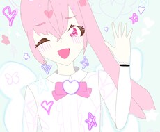 Vtuberキャラデザインモデリングします イメージ1