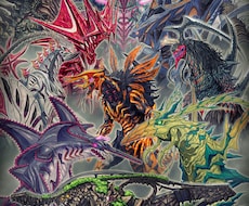 怪獣、モンスター、クリーチャーを描きます イメージ1