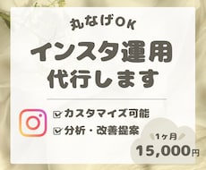 Instagram・SNS運用を丸ごと代行します イメージ1