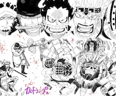 似顔絵ジャンプ系キャラクター風に描きます イメージ1
