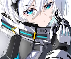 一枚イラストや立ち絵を描かせて頂きます 特に女の子のイラストやメカが得意です！