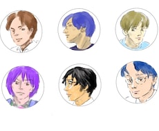 個性が引き立つ！おしゃれな似顔絵アイコン描きます 柔らかい手描きタッチで、あなたの魅力を最大限引き出します