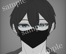 最短即日!!オリジナルキャラのアイコンを作成します イメージ1