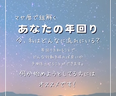 マヤ暦で紐解くあなたの年回り(年運)をお伝えします イメージ1