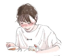 お写真から！おとなかわいい似顔絵を描きます 写真よりもオシャレで個性的に♡