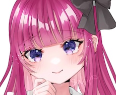 アイコン、サムネ等可愛い女の子のイラスト描きます イメージ1