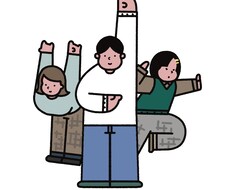 シンプルでユニークなイラストをご提供いたします イメージ1