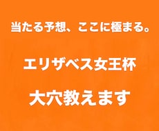 競馬　エリザベス女王杯の勝ち馬を当てます イメージ1