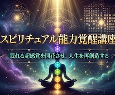 内に秘めた✨スピリチュアル能力覚醒を促します イメージ1