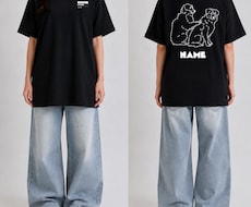 ペットのオーダーメイドTシャツ作ります イメージ1