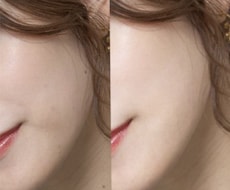 Photoshopで人物写真のレタッチを行います イメージ1