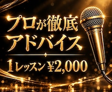 プロがあなたの歌を本格的にアドバイスします 手っ取り早く歌うまに♪ 録音データから丁寧にアドバイス!!