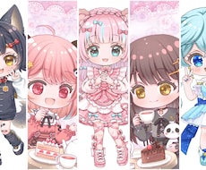 キラキラ可愛いミニキャラ描きます イメージ1