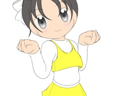 シンプルなキャラクターを描きます SNSのアイコンやカットイラストとして、いかがでしょうか