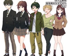 ゲーム等で使用可能なキャラクター立ち絵を制作します イメージ1