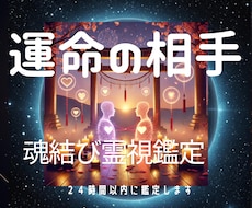 運命の人の魂を霊視し出会いの時と場所をお伝えします イメージ1