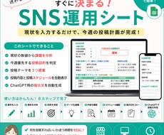 SNS運用を効率化するお手伝いをします イメージ1