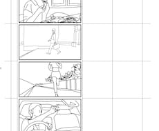 絵コンテ用イラストを作成します 最短当日納品！スピーディーに仕上げます