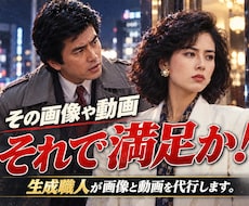 生成職人が画像と動画を代行します イメージ1