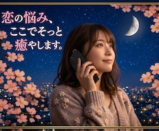 心ほどける夜の通話、寄り添います イメージ1
