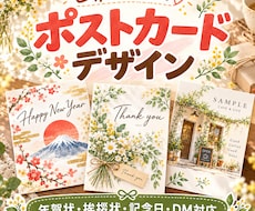世界に一つのオリジナルポストカードを作ります イメージ1