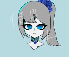 SNSなどのアイコンに使用出来るイラストを描きます イメージ1