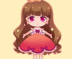 アイコン・グッズ・プレゼントに…ちびキャラ描きます 自分自身やオリジナルキャラをちびキャラにしたい方へ
