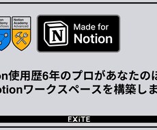 Notion歴5年のプロがあなたの理想を実現します イメージ1