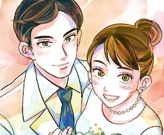 水彩漫画風のイラストをお描きします シンプルで目を引くイラストをお描きします！