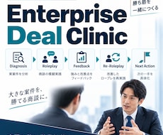 B2B/大手企業向け商談を診断、実戦ロープレします イメージ1
