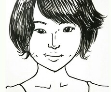 僕の絵柄で似顔絵描きます お気軽に描いてもらいたいで楽しみたい