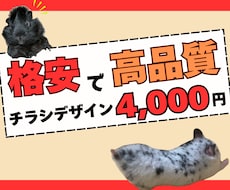 格安で高品質！希望通りのチラシを作成します イメージ1