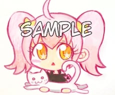 ツイッター等のアイコン、ヘッダー描きます イメージ1
