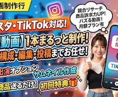 商品、アプリのPR動画を作成・SNS投稿代行します イメージ1