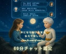たっぷり60分間チャットで鑑定します イメージ1