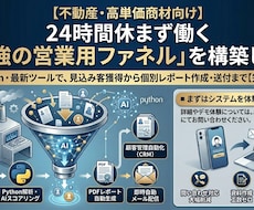 AI自動化・不動産リード獲得＆レポート生成します AI診断が生む次世代の集客。獲得から顧客管理まで完全自動化