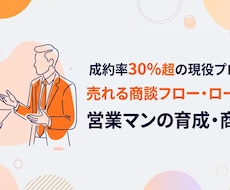 伸び悩む営業職へ！売れる商談ロープレ実施します 「買わせる」から「自然と選ばれる」へ！商談の課題を即改善。