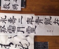 美しい、綺麗な字を書きます 手書きで字を美しく、綺麗に書きます。