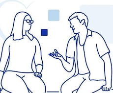 仕事の悩みや職場の人間関係についてお話を伺います イメージ1