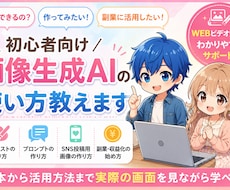 初心者向け画像生成AIの使い方教えます 画像生成AIでできることを初心者向けに解説します