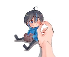 ちびキャラで夢絵！アイコン描きます イメージ1