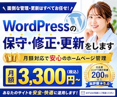 ホームページの保守・修正・更新をします イメージ1