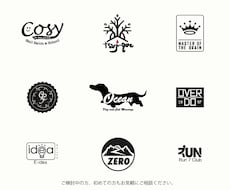 シンプルでユニーク。あなたの想いをロゴに致します イメージ1