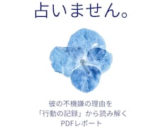 彼の不機嫌の理由を行動記録から分析します 占いません。あなたが話した事実だけで読み解きます