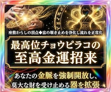 チョウピラコ金運招来◆貴方の金脈へアプローチします イメージ1