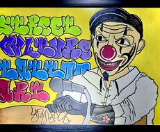 絵などアートに興味のある方にオススメします グラフティアートで生活をより良いモノに～
