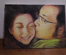 鉛筆・色鉛筆で似顔絵を描きます イメージ1