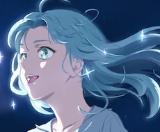 透明感のあるSNSアイコン描きます イメージ1