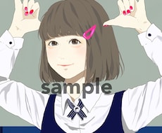 24時間以内！SNSで使える似顔絵描きます 水彩、デジタル、すべて一点物です！！