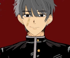 手描き鉛筆やデジタルで理想のアイコン描きます イメージ1
